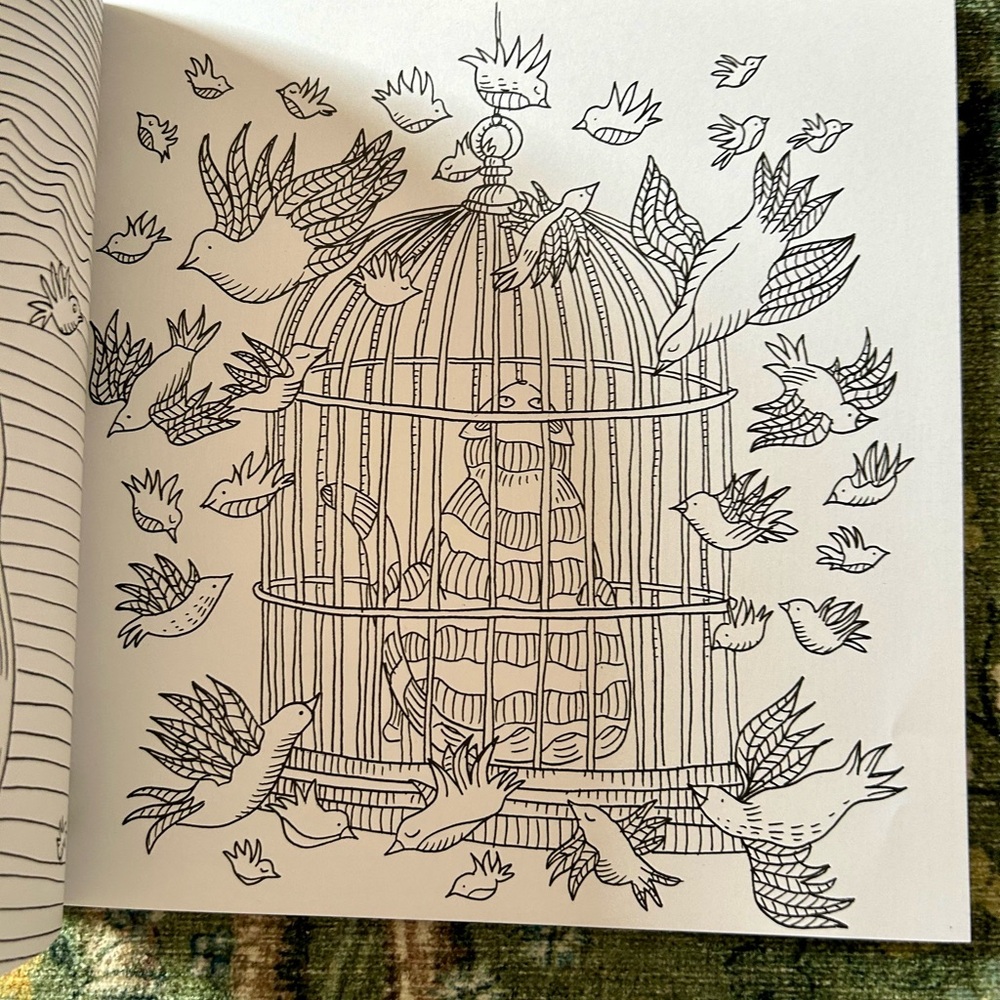 Cats Coloring for Mindfulness coloring book - Picture 4 of 4